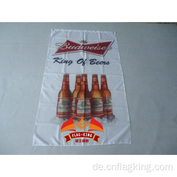 Budweiser König der Biere Flagge 3x5 FT 150X90CM Budweiser Banner 100D Polyester